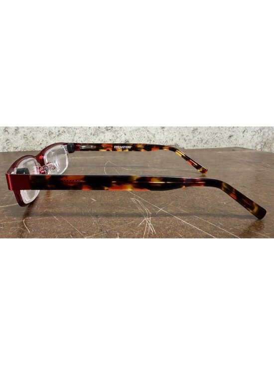 EYEJUSTERS Self-Adjustable Reading Glasses 1502RR Red Tortoise 49-16-134 main image 7